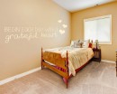 Begin Each Day Quotes Wall Decal Motivational Vinyl Art Stickers